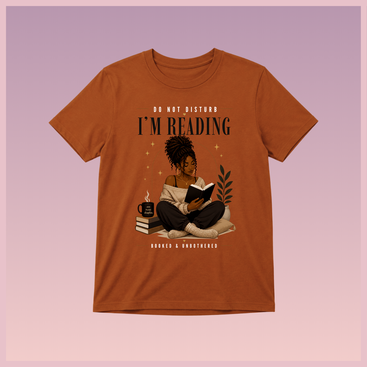 Booked & Unbothered Tee