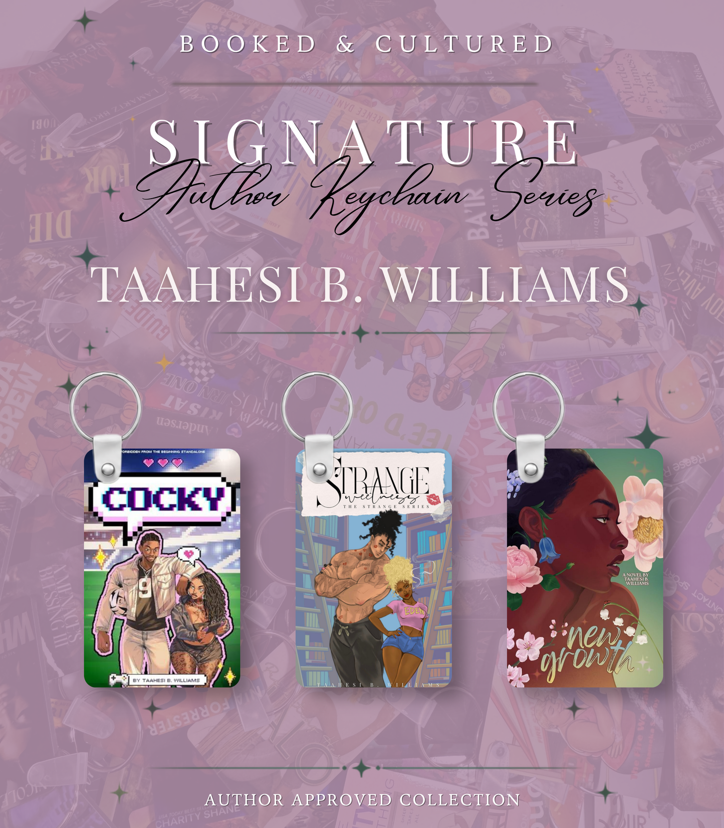 Signature Author Keychain Series: Taahesi B. Williams