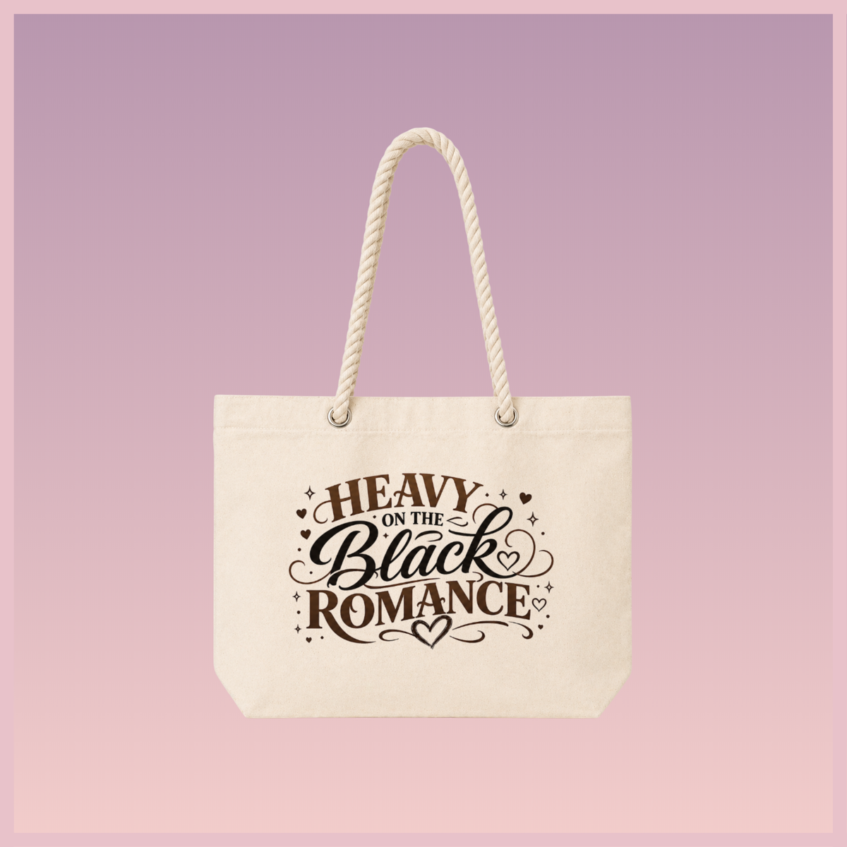 Bookish Rope Tote