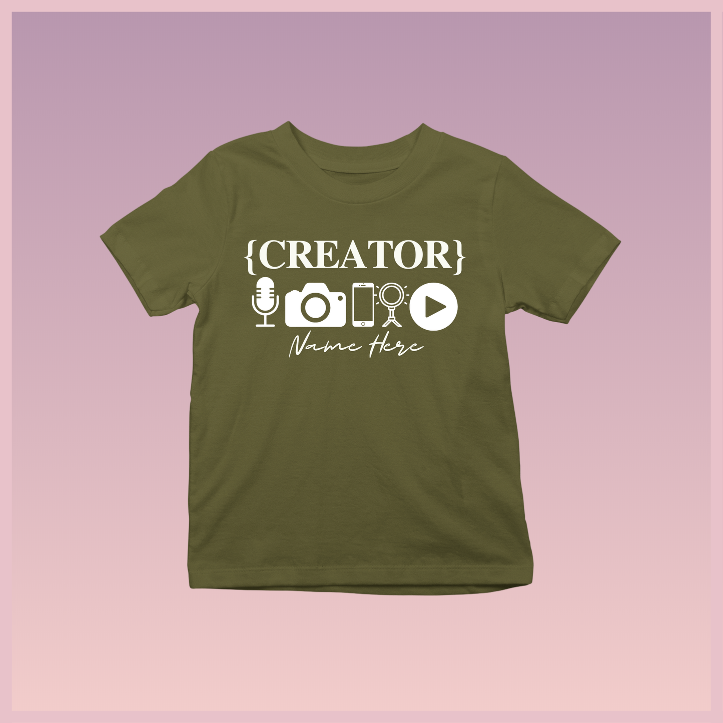 Creator Tee *Personalized*
