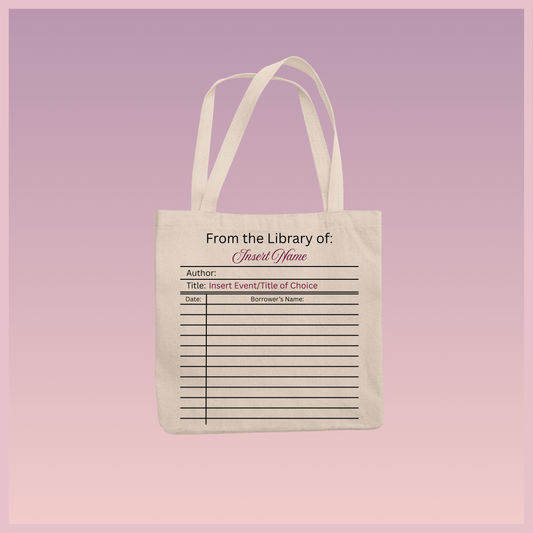 Library Card Tote