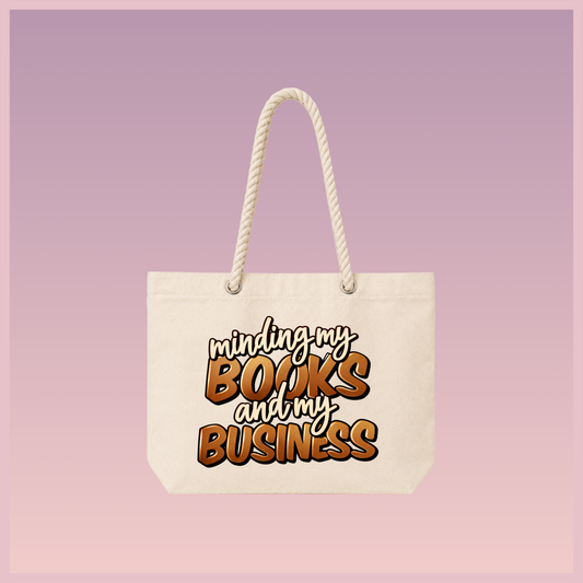 Bookish Rope Tote