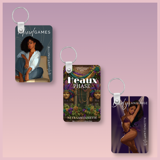 Signature Book Keychain Series: Netra Antionette