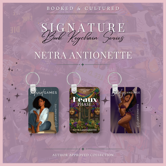 Signature Book Keychain Series: Netra Antionette