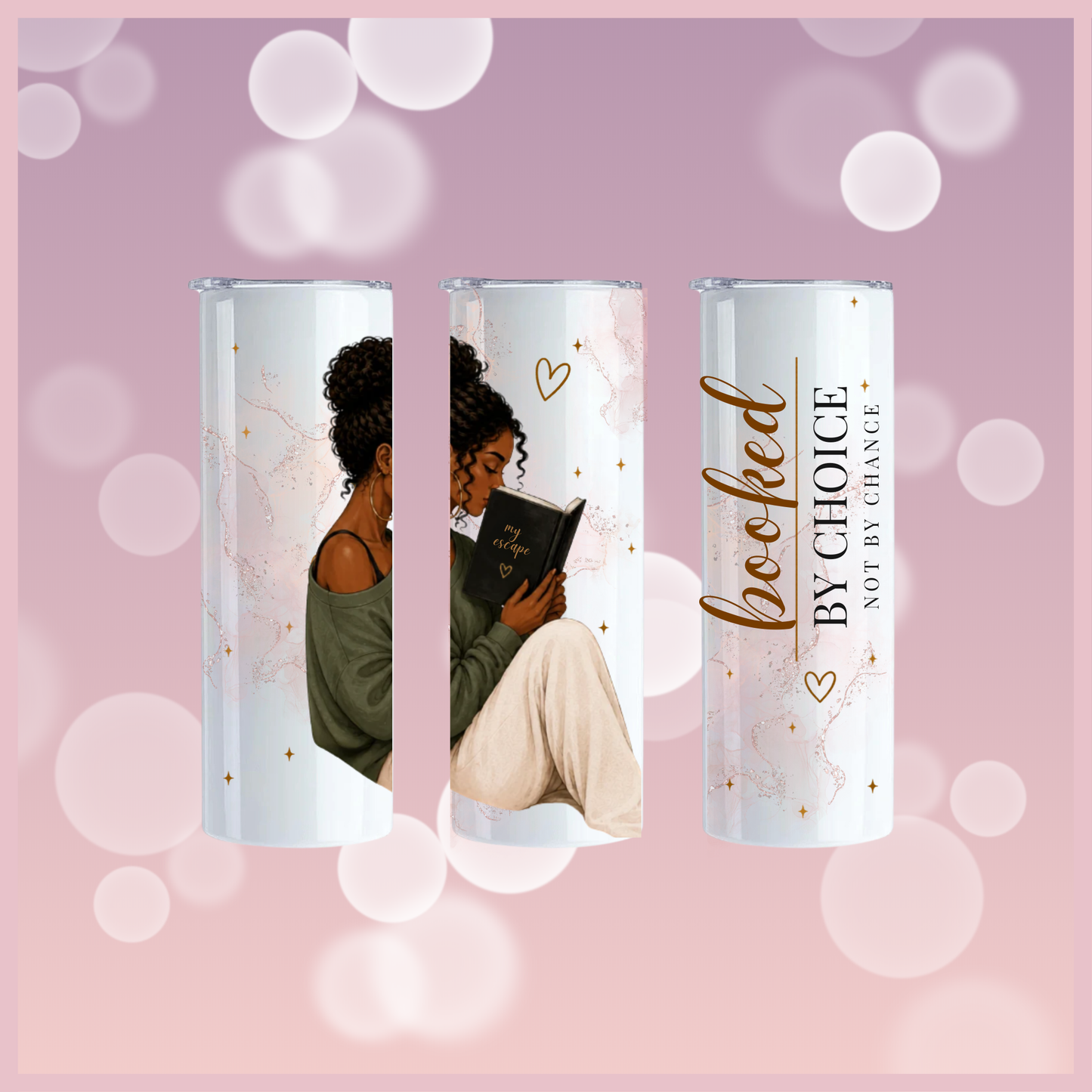 Booked by Choice Tumbler