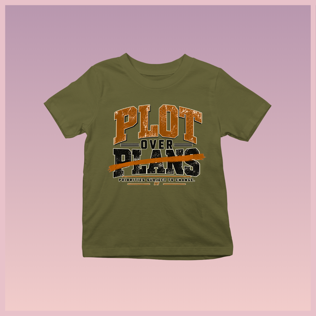 Plot Over Plans Tee – Booked & Cultured